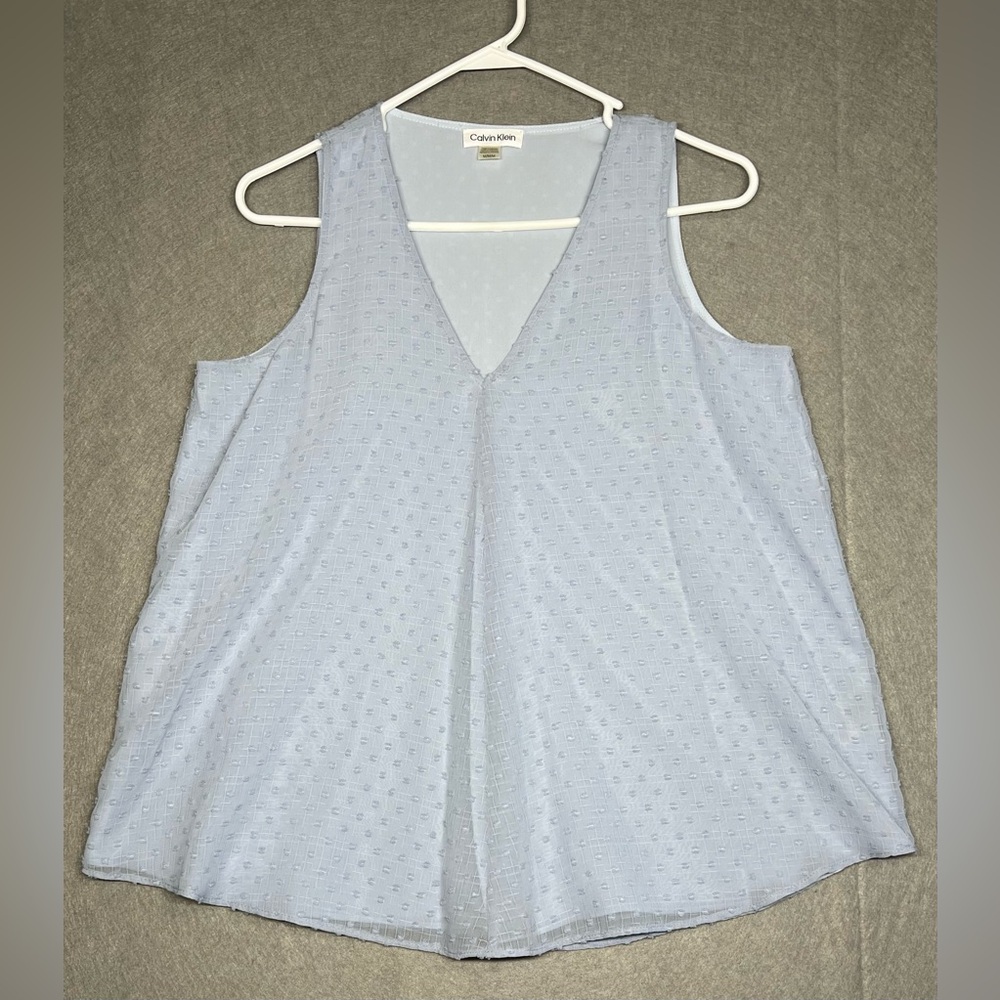 Calvin Klein Women’s Dressy, Lined, Sleeveless Top, Size Medium